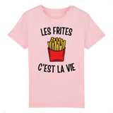 T-Shirt Enfant Les frites c'est la vie 