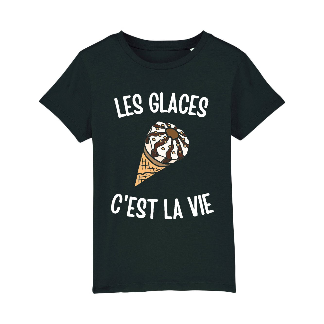 T-Shirt Enfant Les glaces c'est la vie 