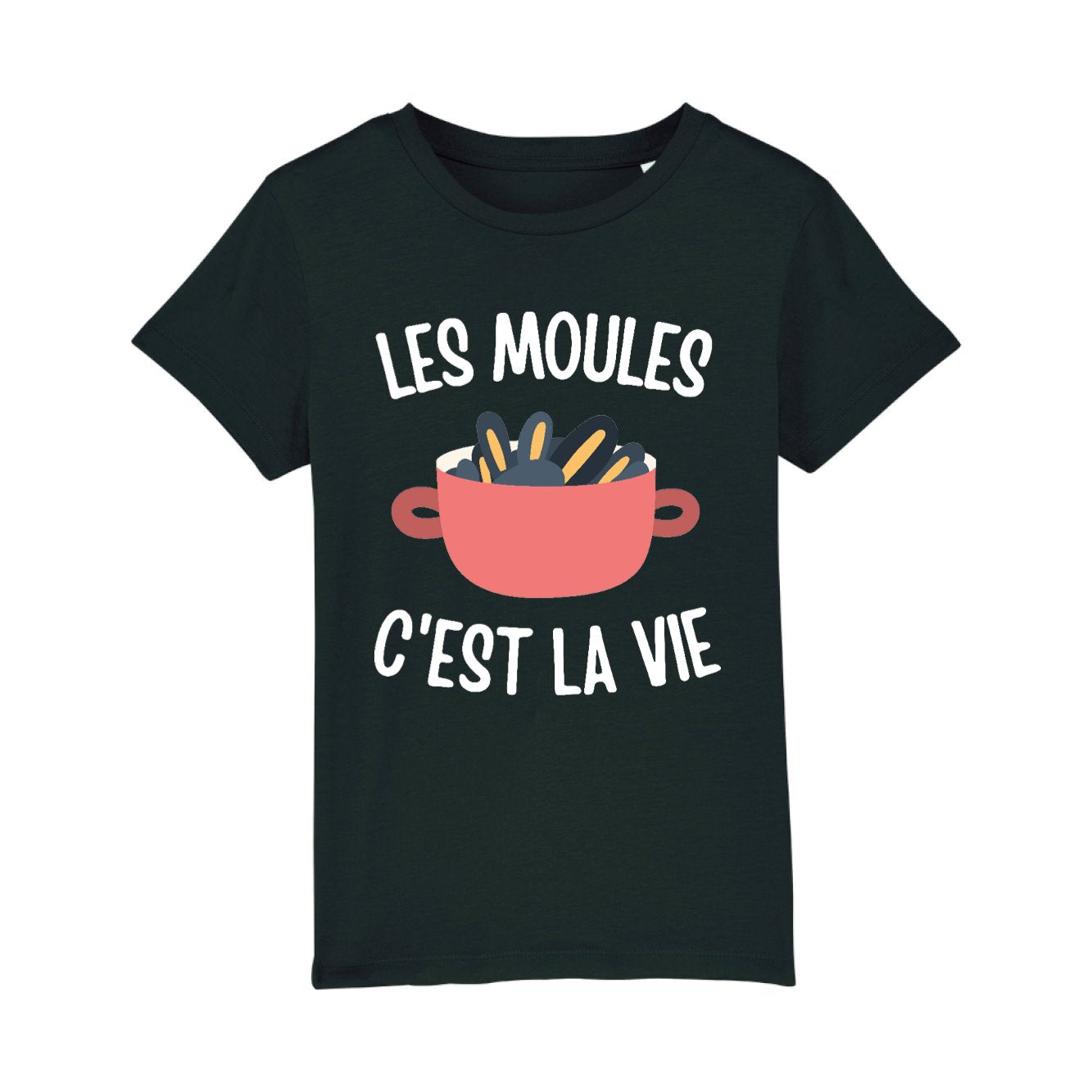 T-Shirt Enfant Les moules c'est la vie 