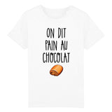 T-Shirt Enfant On dit pain au chocolat 