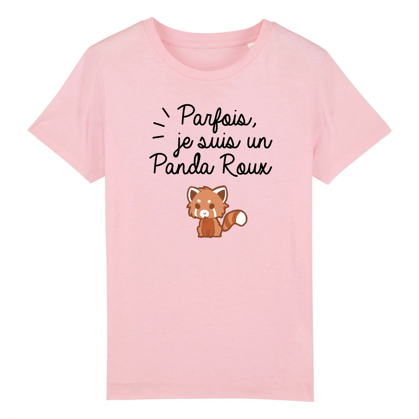 T-Shirt Enfant Panda roux 