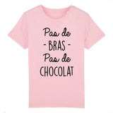 T-Shirt Enfant Pas de bras pas de chocolat 