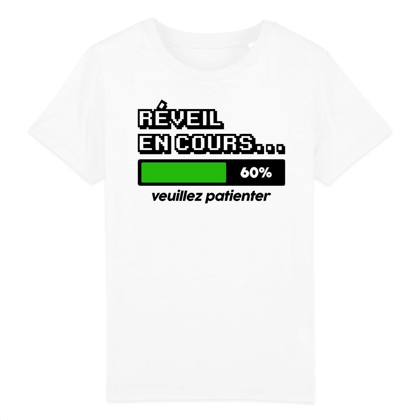 T-Shirt Enfant Réveil en cours 