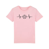 T-Shirt Enfant Rythme cardiaque foot 