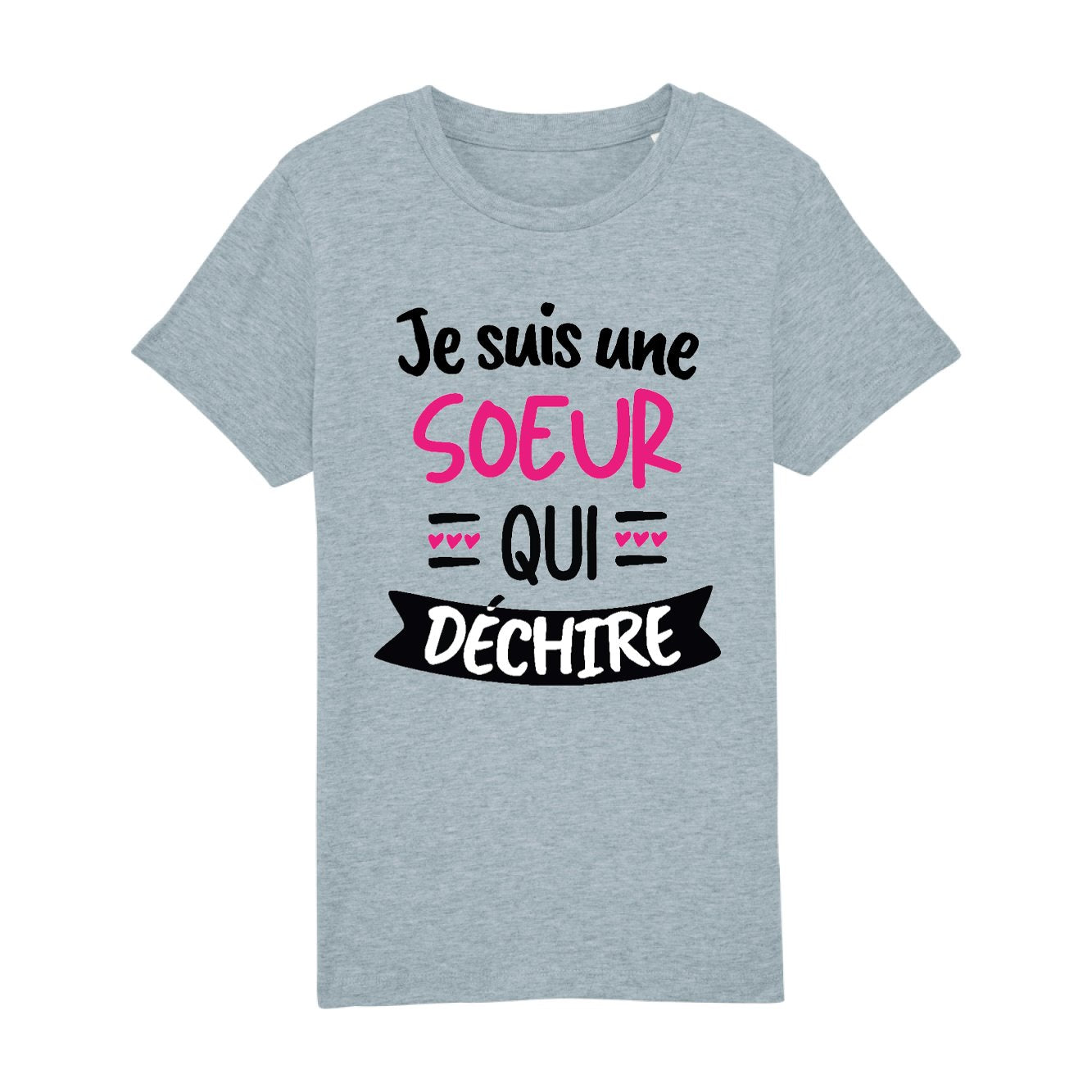 T-Shirt Enfant Soeur qui déchire 