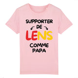 T-Shirt Enfant Supporter de Lens comme papa 