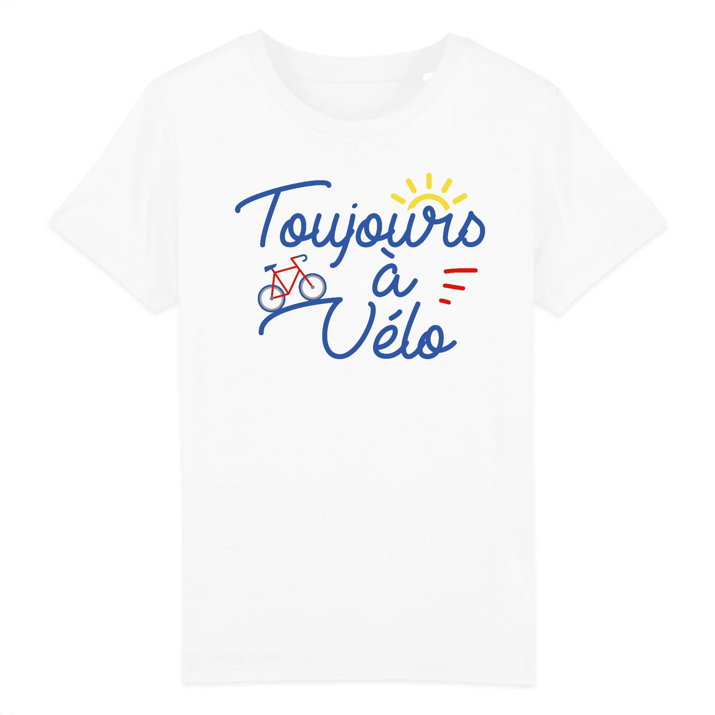 T-Shirt Enfant Toujours à vélo 
