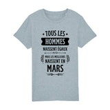 T-Shirt Enfant Tous les hommes naissent égaux les meilleurs en mars 