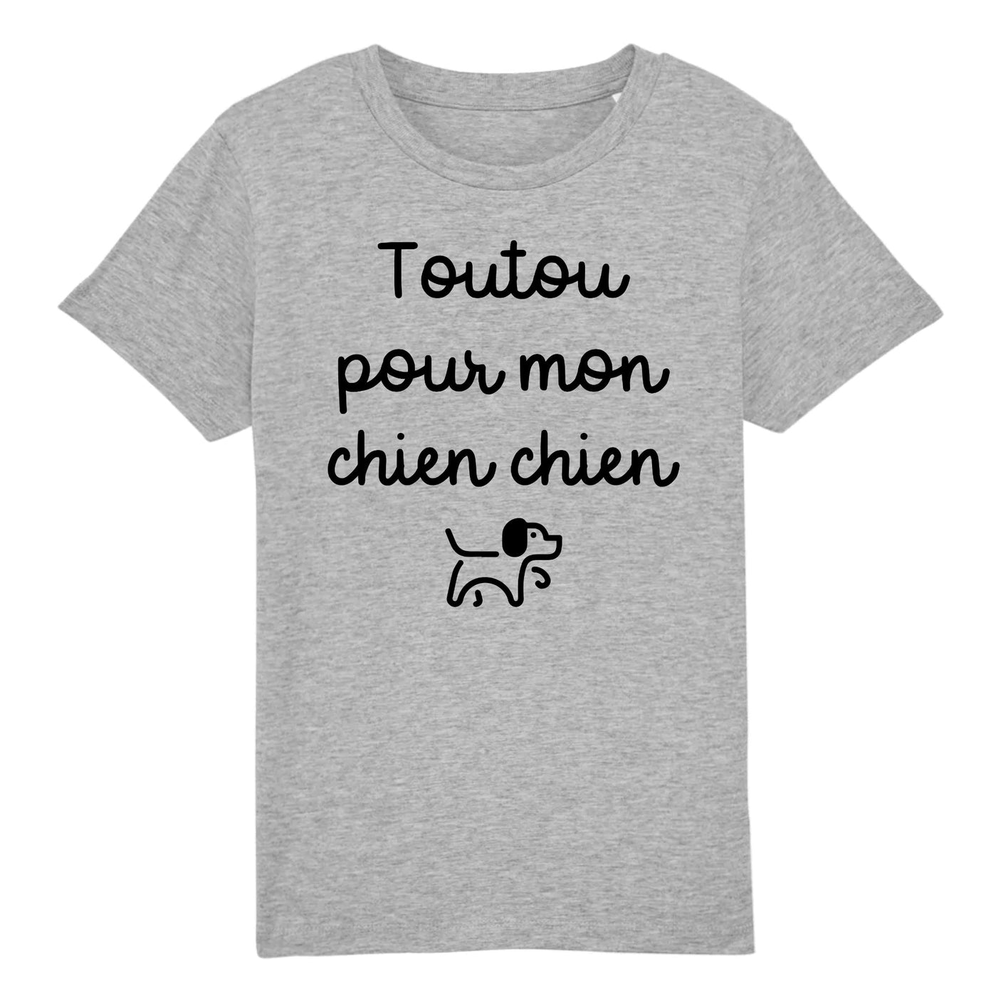 T-Shirt Enfant Toutou pour mon chien chien 