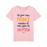 T-Shirt Enfant Un jour mon prince viendra 