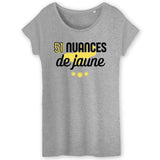 T-Shirt Femme 51 nuances de jaune 