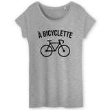 T-Shirt Femme À bicyclette 