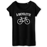 T-Shirt Femme À bicyclette 