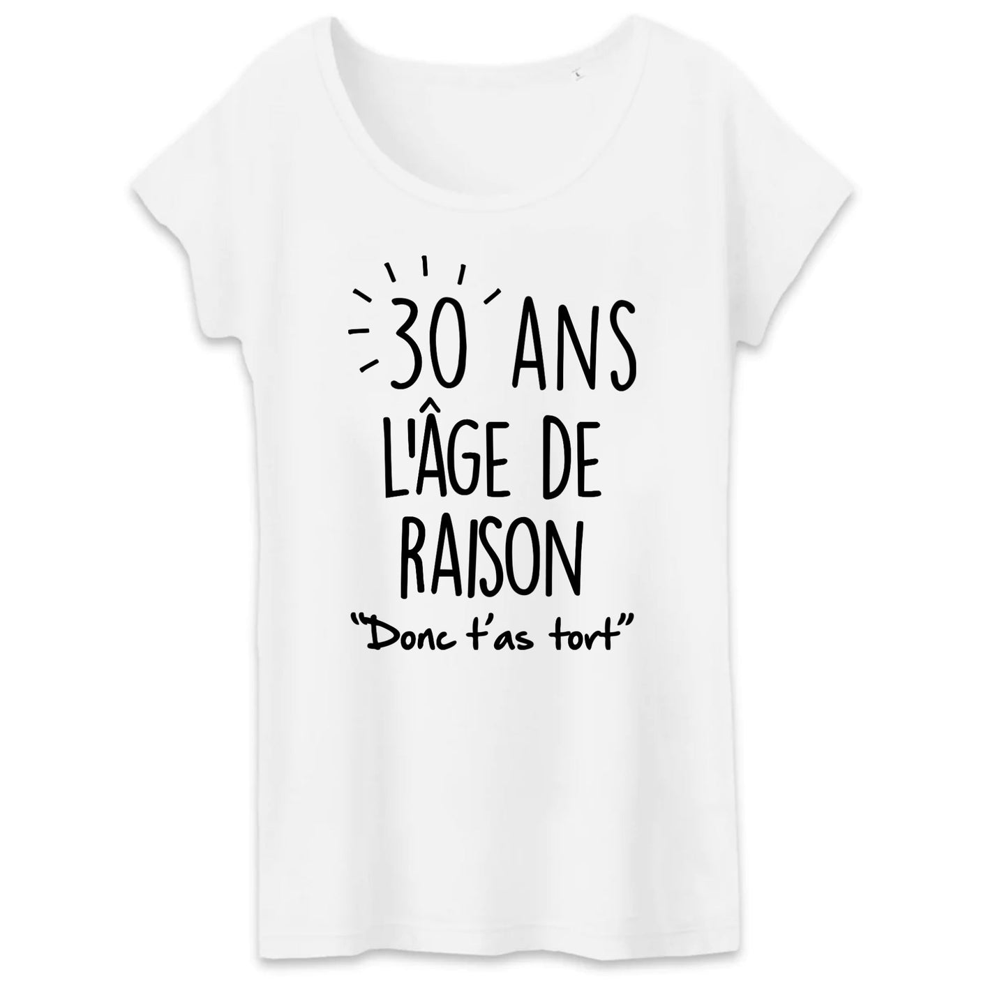 T-Shirt Femme Anniversaire 30 ans 