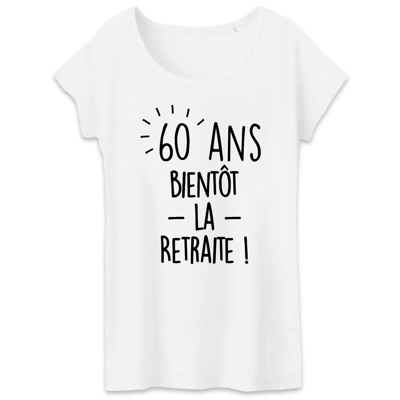 T-Shirt Femme Anniversaire 60 ans 