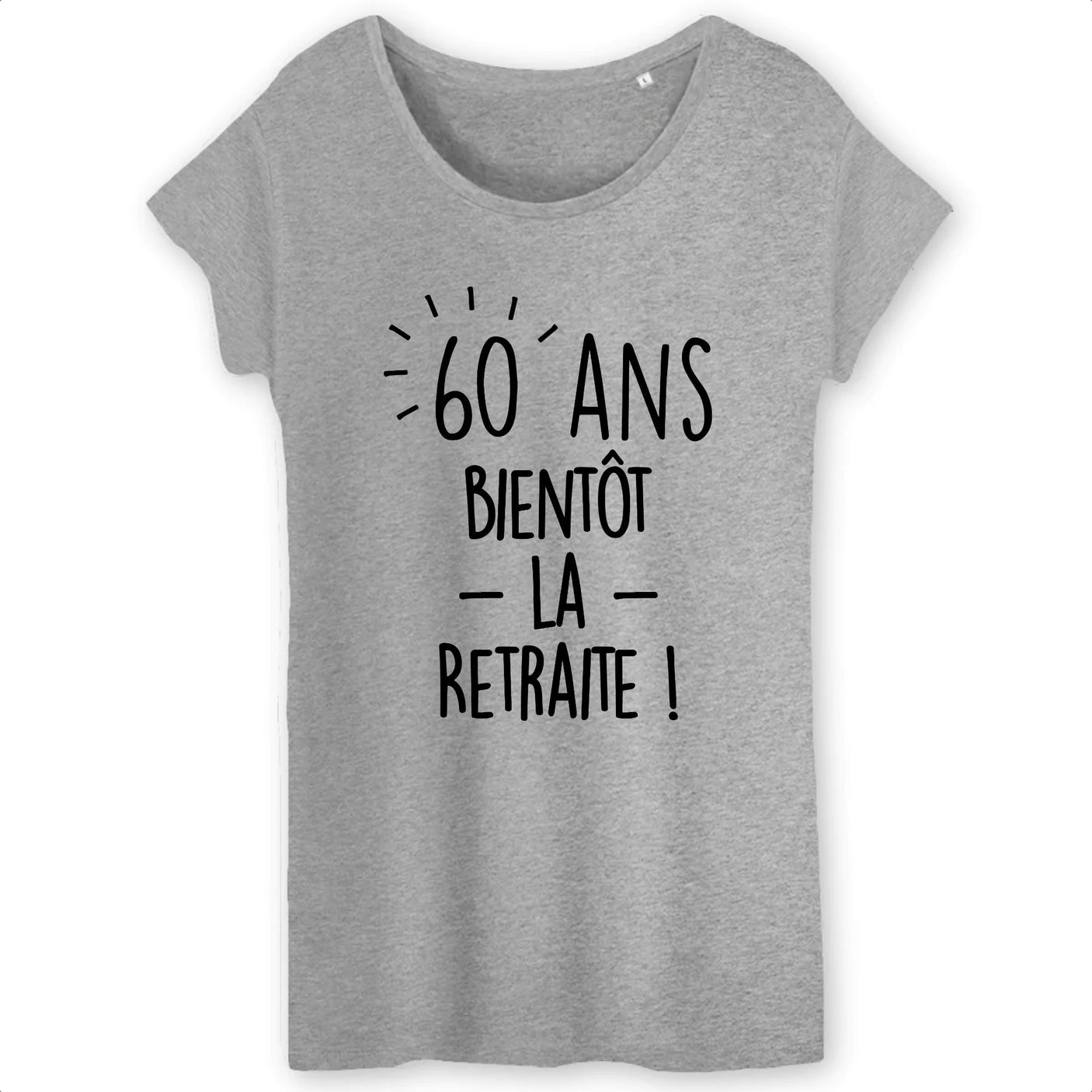 T-Shirt Femme Anniversaire 60 ans 