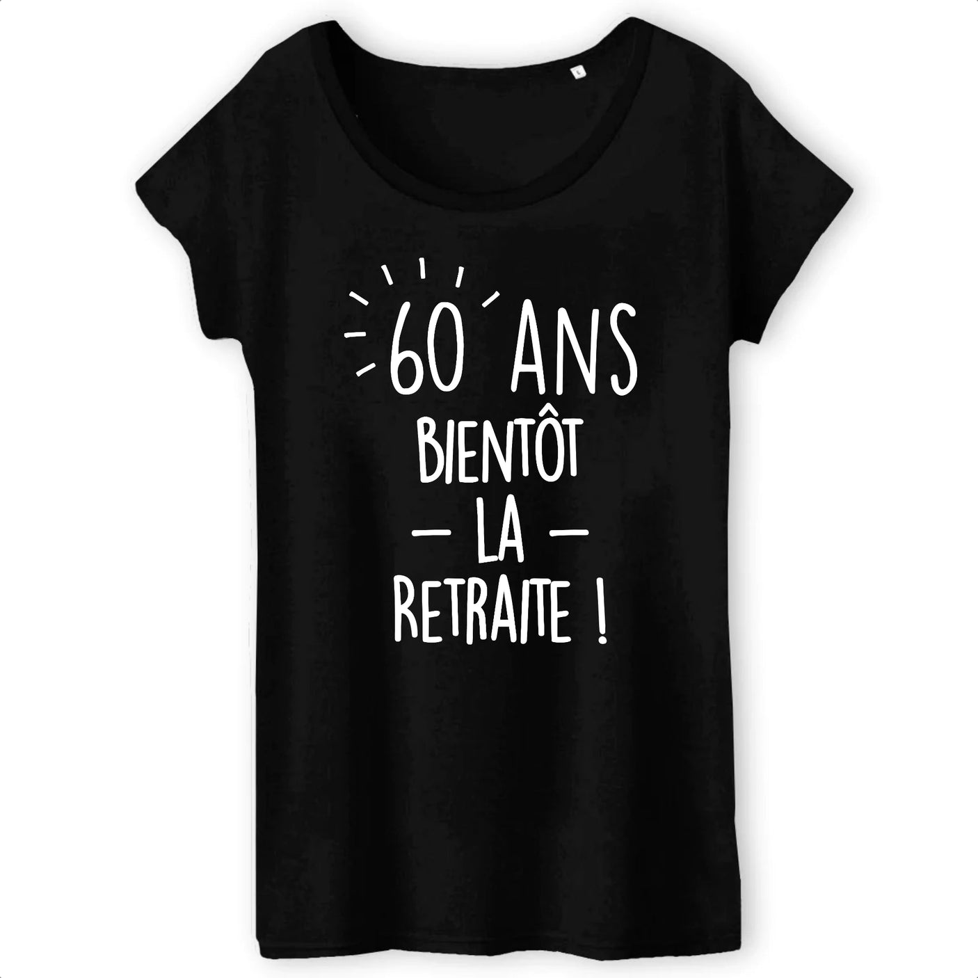 T-Shirt Femme Anniversaire 60 ans 