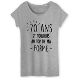 T-Shirt Femme Anniversaire 70 ans 