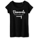 T-Shirt Femme Bavarde mais chut 