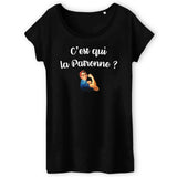 T-Shirt Femme C'est qui la patronne 