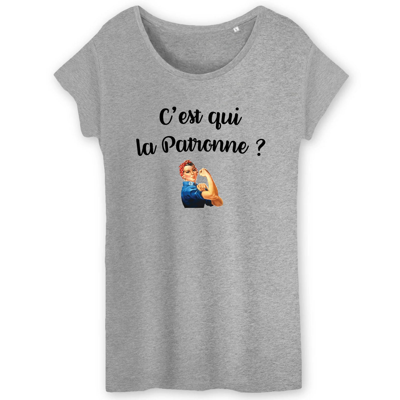 T-Shirt Femme C'est qui la patronne 