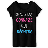 T-Shirt Femme Connasse qui déchire 