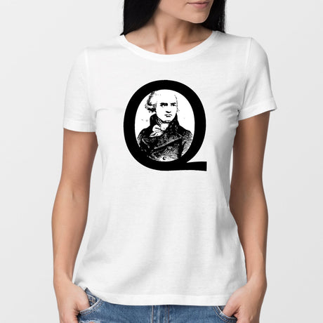 T-Shirt Femme Danton Q Blanc