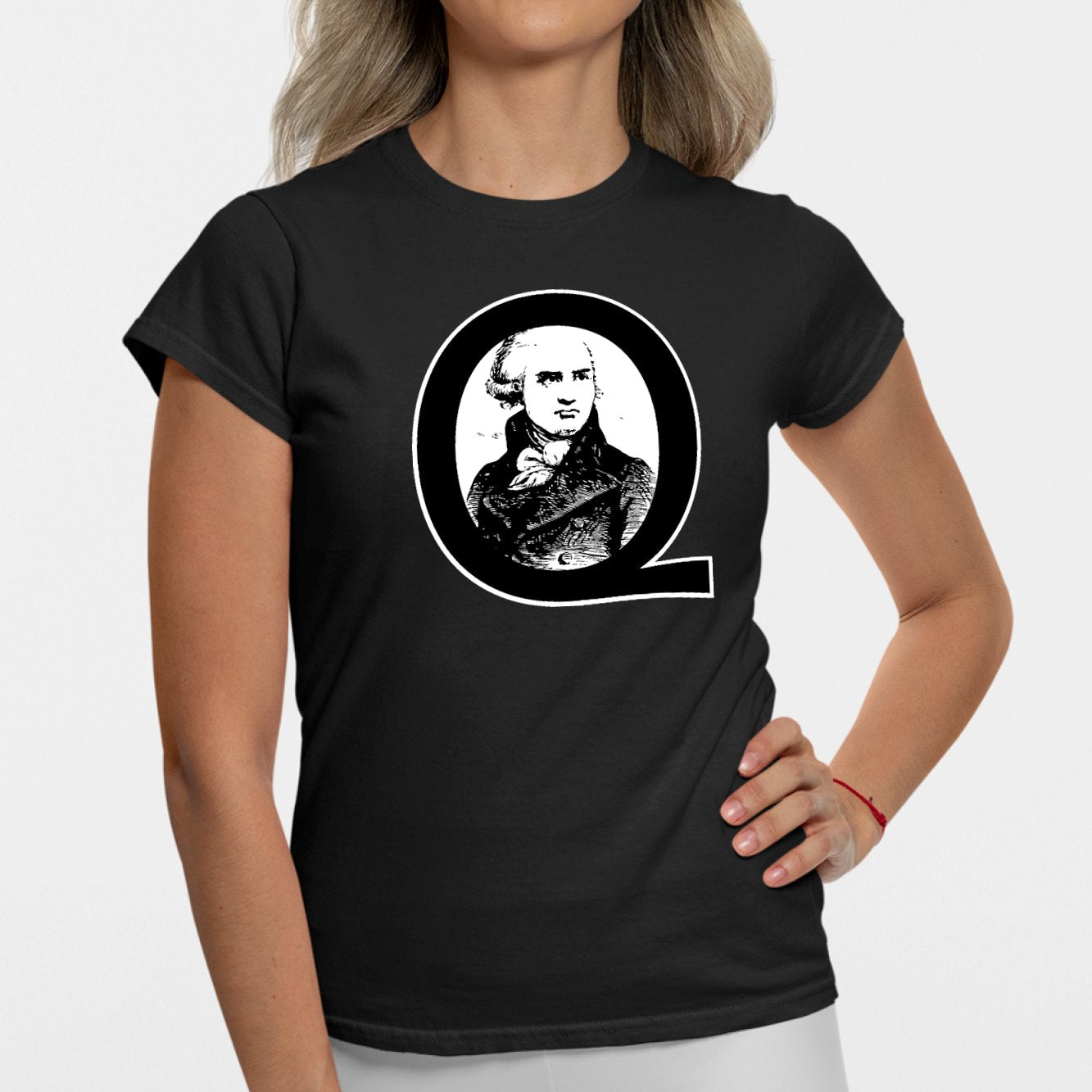 T-Shirt Femme Danton Q Noir