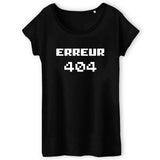 T-Shirt Femme Erreur 404 