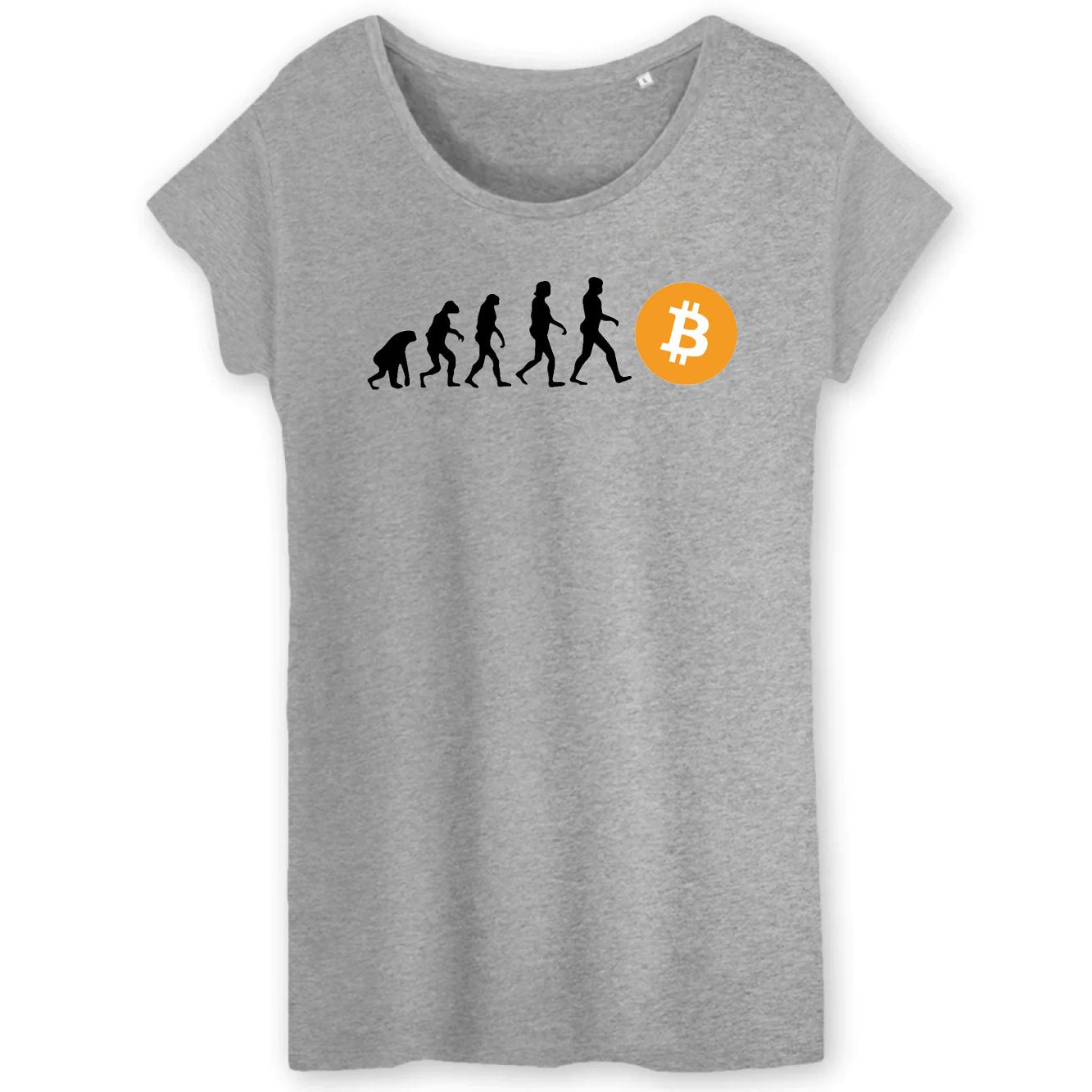 T-Shirt Femme Évolution Bitcoin 