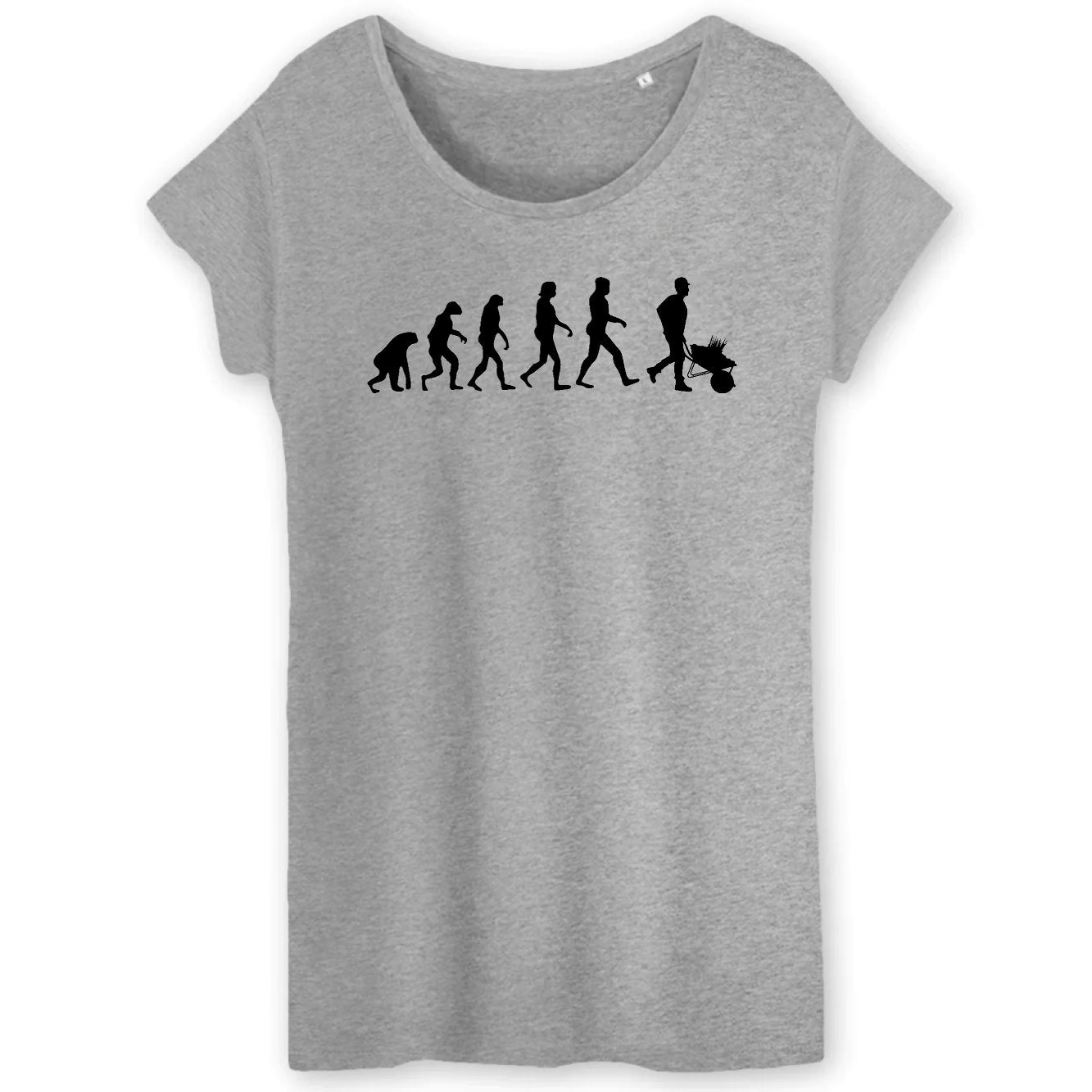 T-Shirt Femme Évolution jardinage 