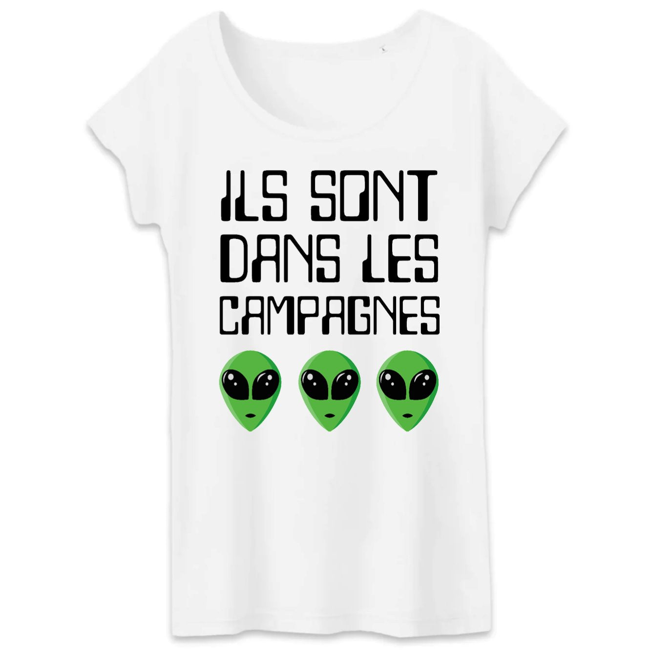 T-Shirt Femme Ils sont dans les campagnes 