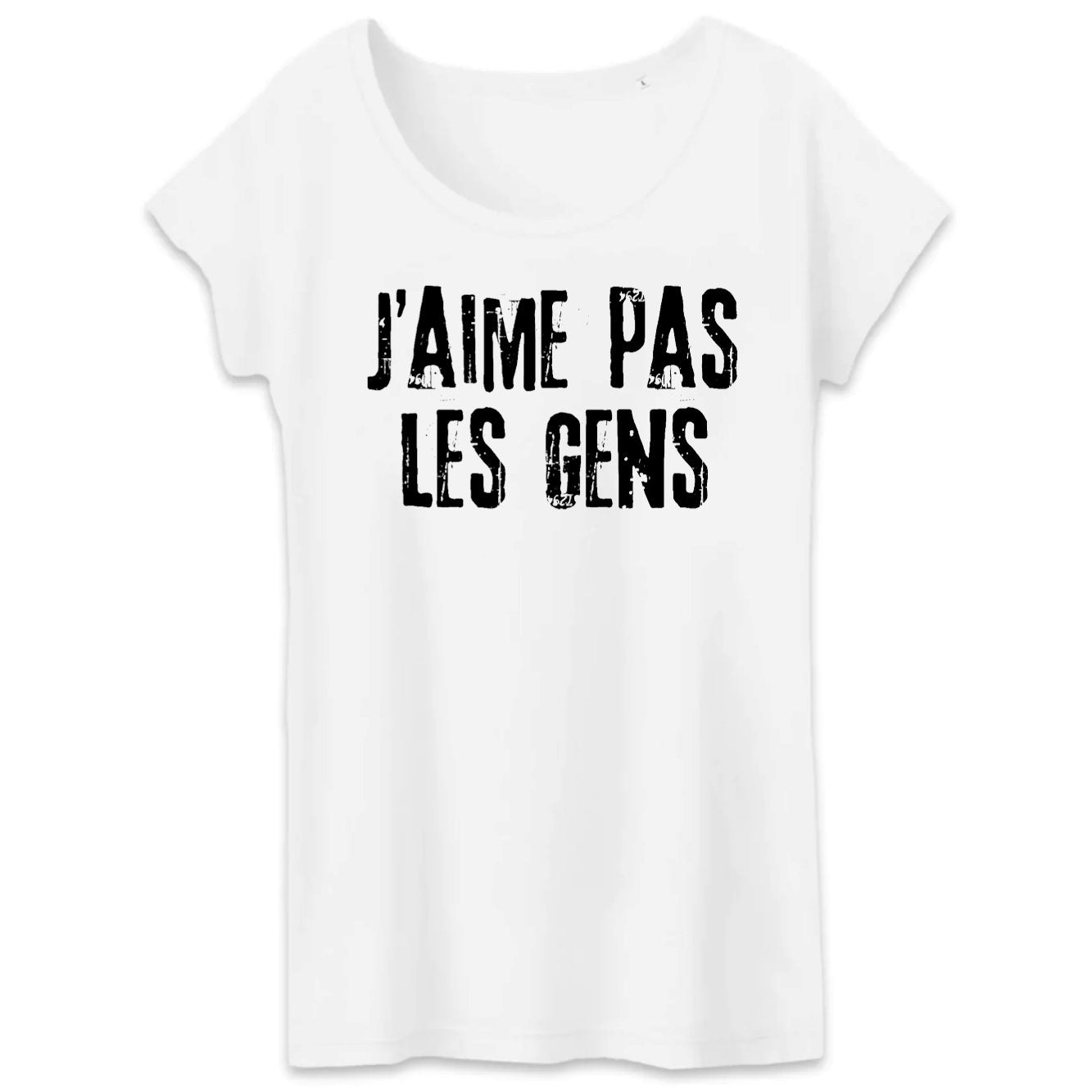 T-Shirt Femme J'aime pas les gens 