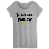 T-Shirt Femme Je suis une princesse 