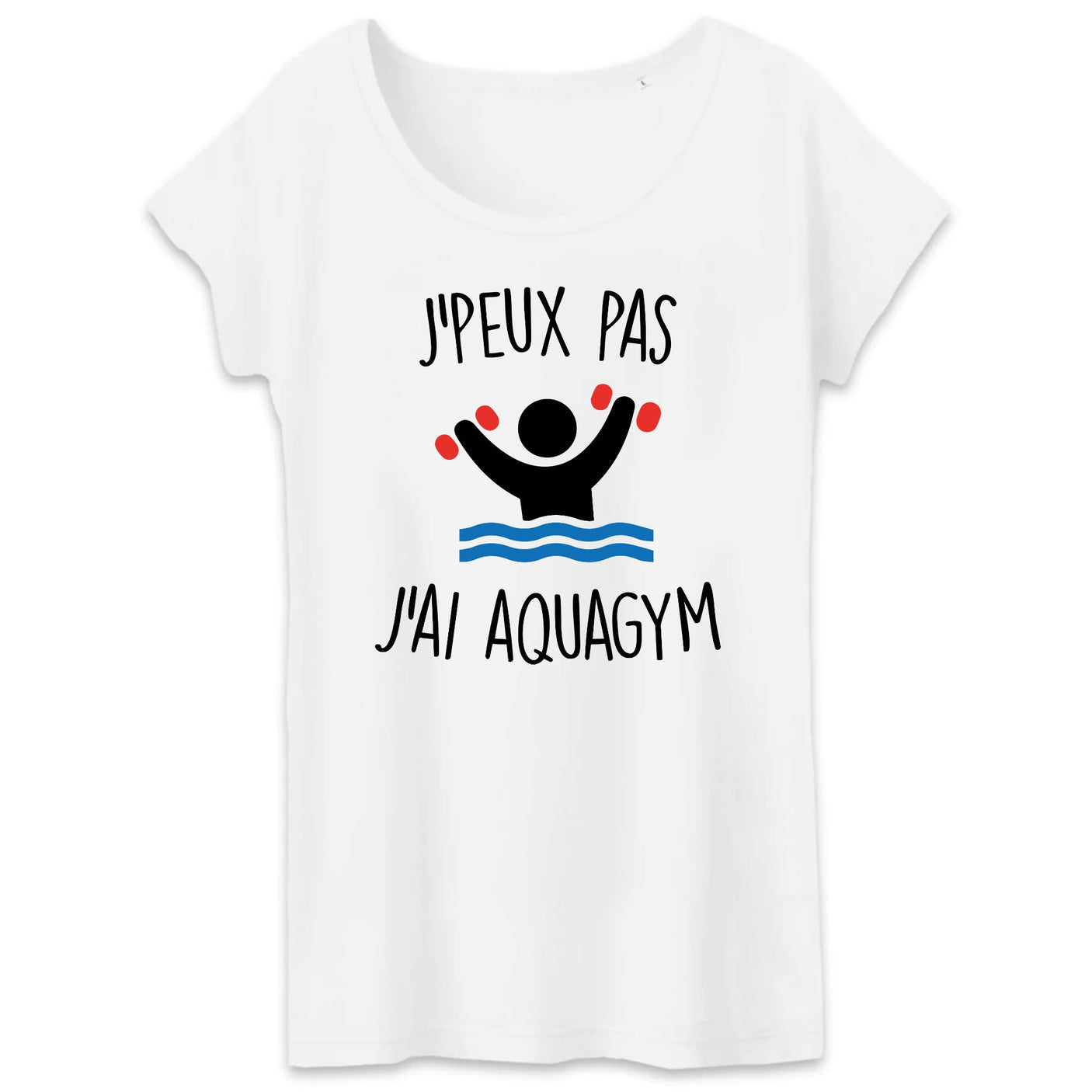 T-Shirt Femme J'peux pas j'ai aquagym 