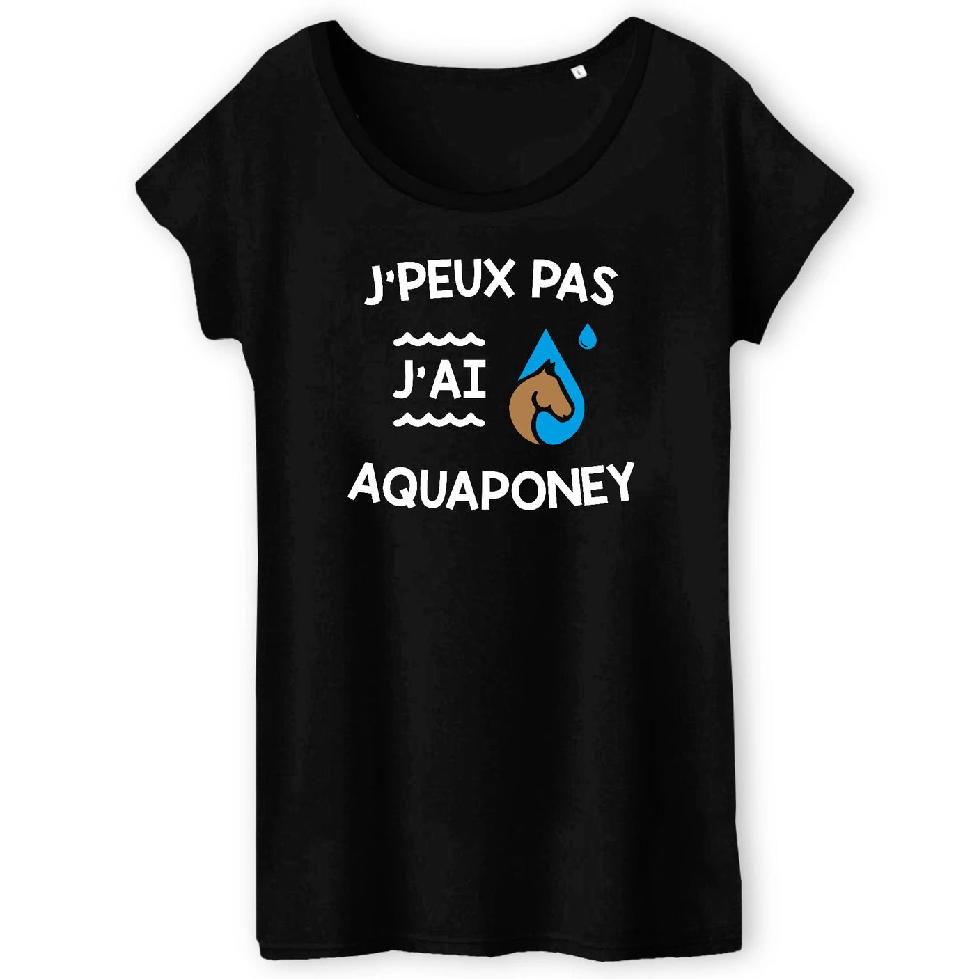 T-Shirt Femme J'peux pas j'ai aquaponey 