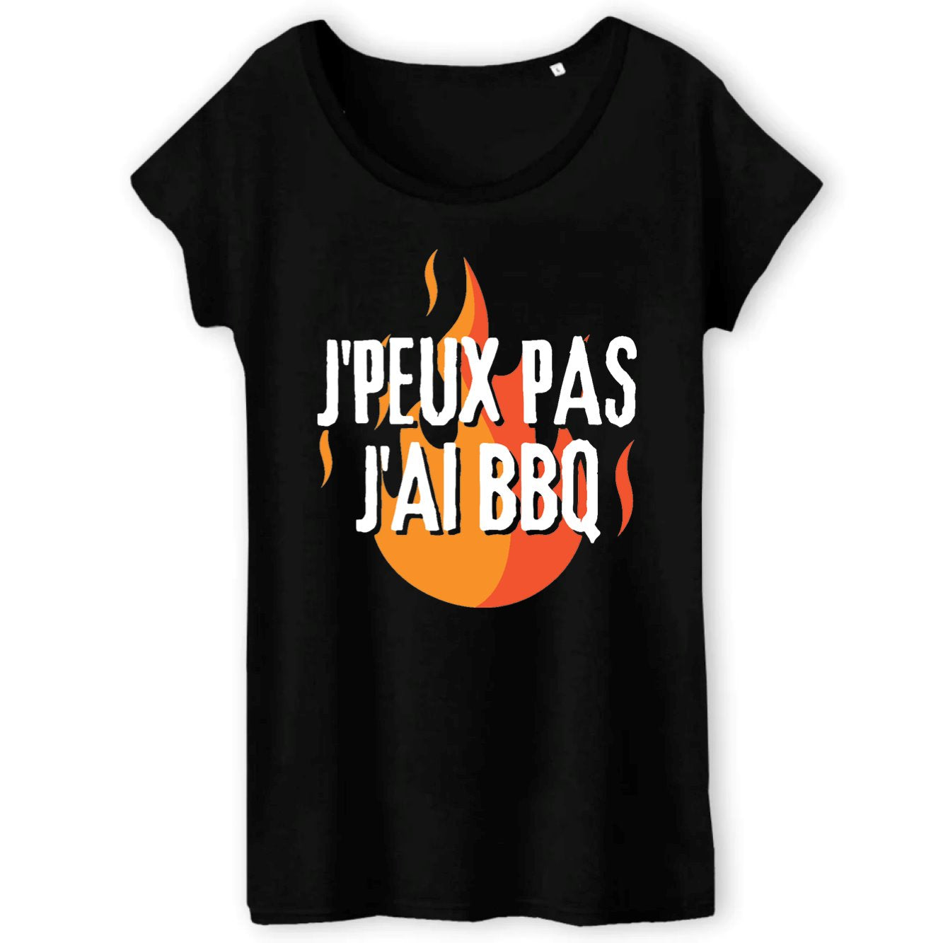 T-Shirt Femme J'peux pas j'ai barbecue 