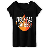 T-Shirt Femme J'peux pas j'ai barbecue 