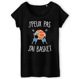 T-Shirt Femme J'peux pas j'ai basket 