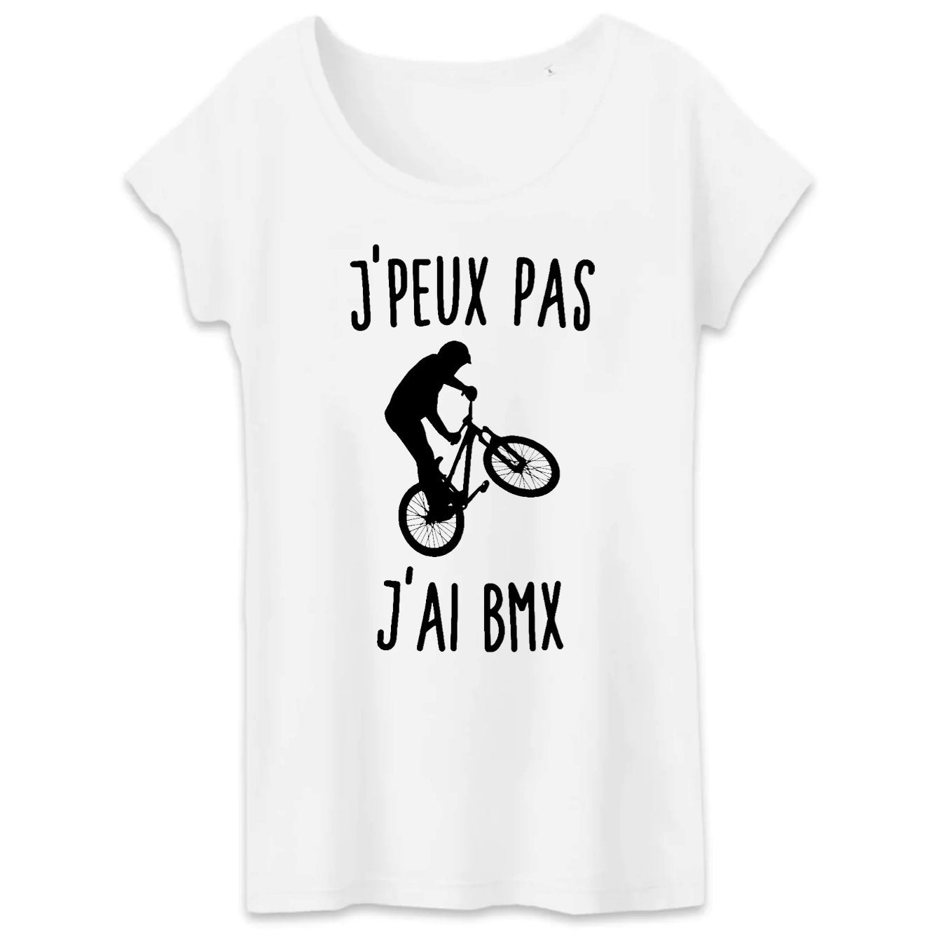 T-Shirt Femme J'peux pas j'ai BMX 