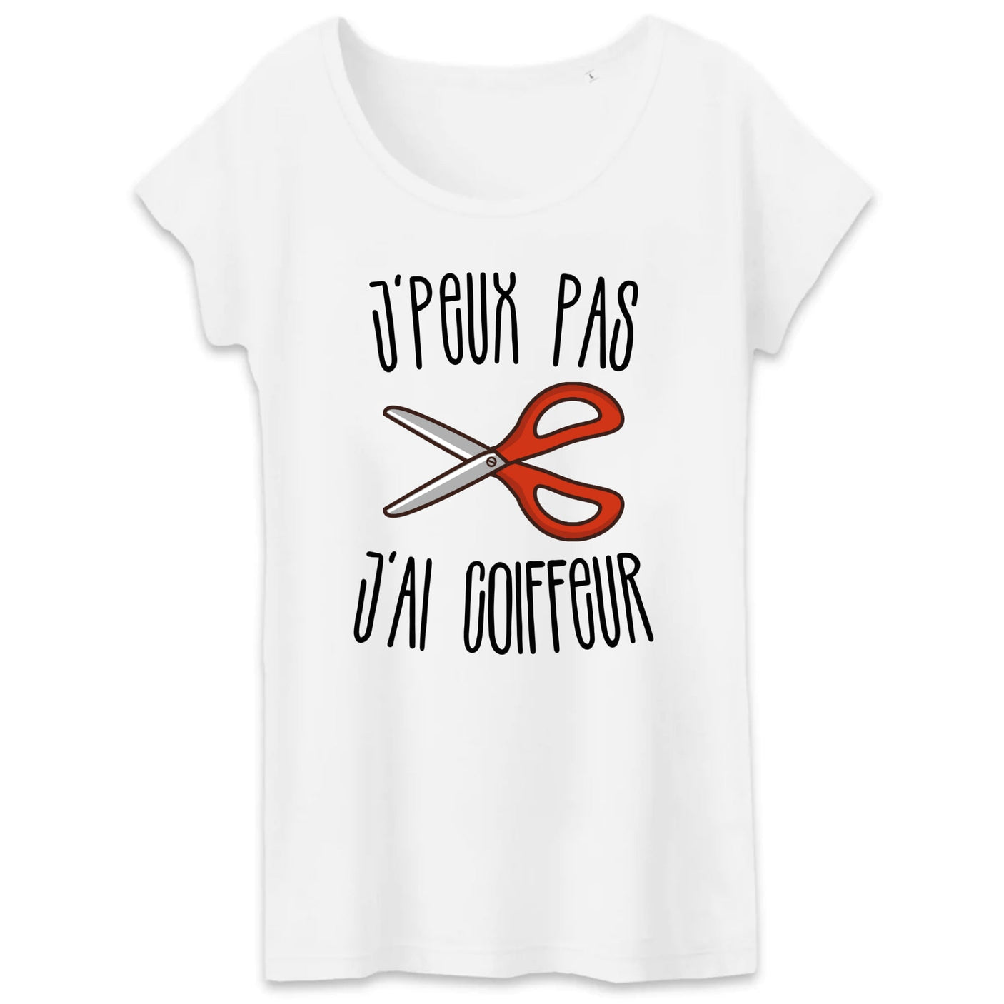 T-Shirt Femme J'peux pas j'ai coiffeur 