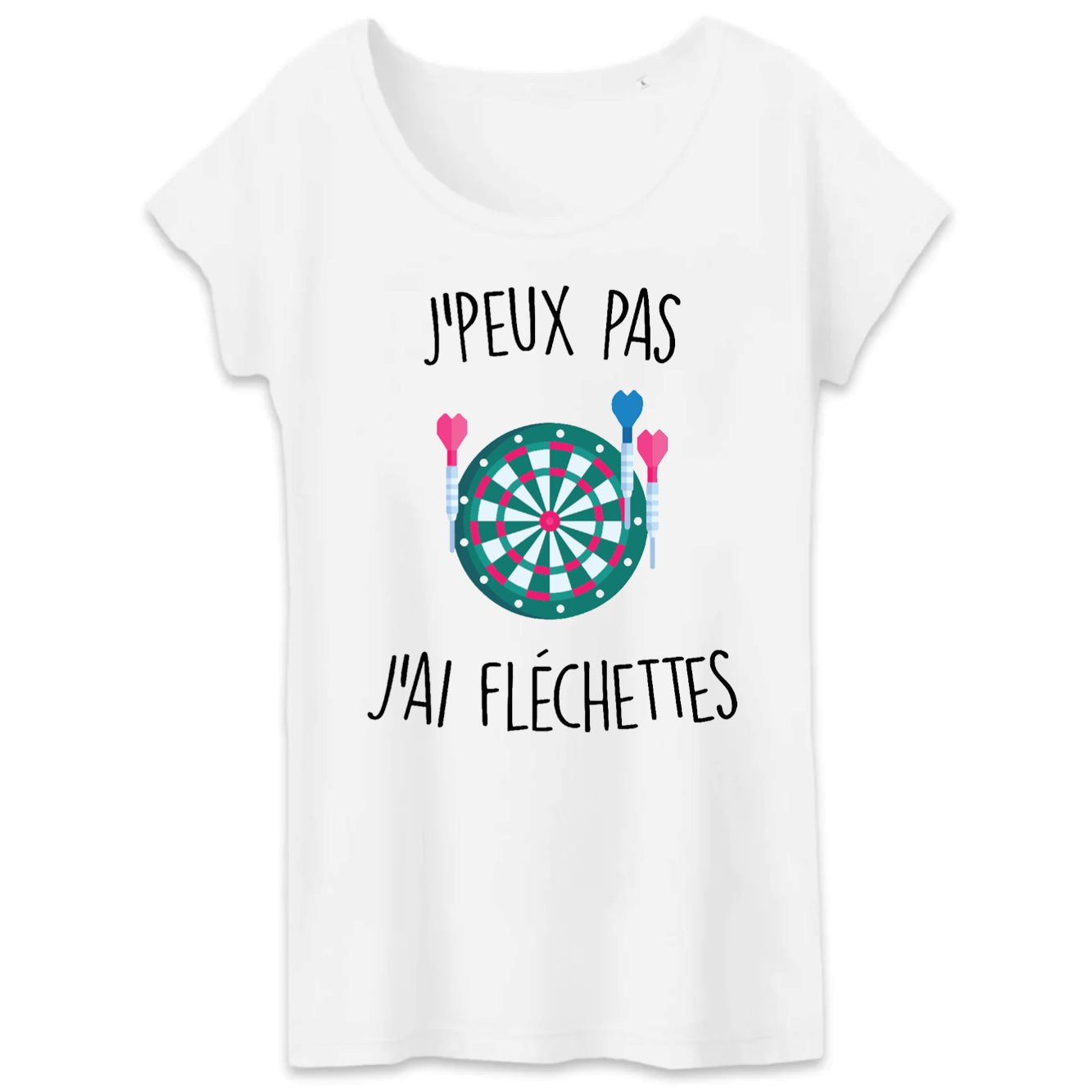 T-Shirt Femme J'peux pas j'ai fléchettes 