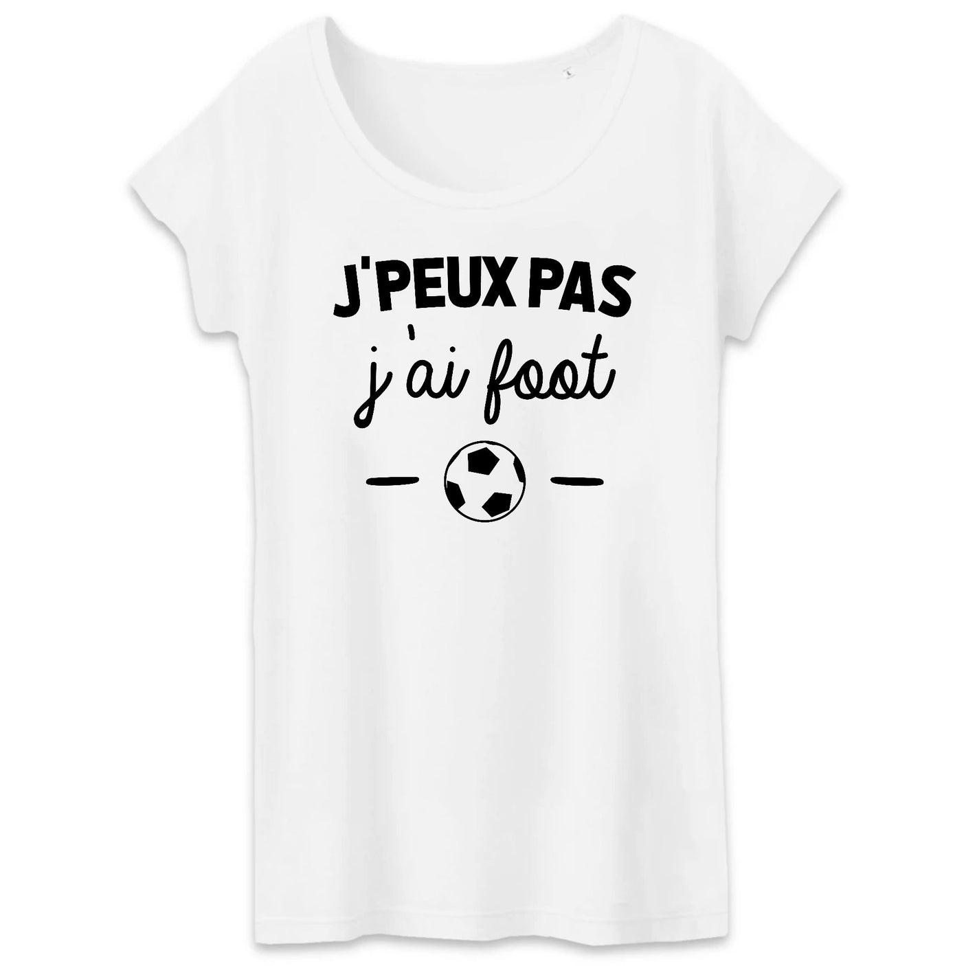 T-Shirt Femme J'peux pas j'ai foot 