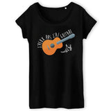 T-Shirt Femme J'peux pas j'ai guitare 