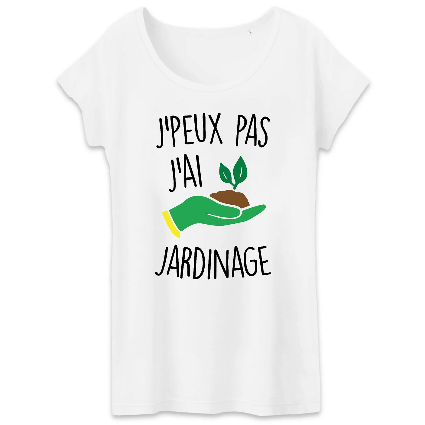 T-Shirt Femme J'peux pas j'ai jardinage 