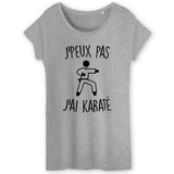 T-Shirt Femme J'peux pas j'ai karaté 