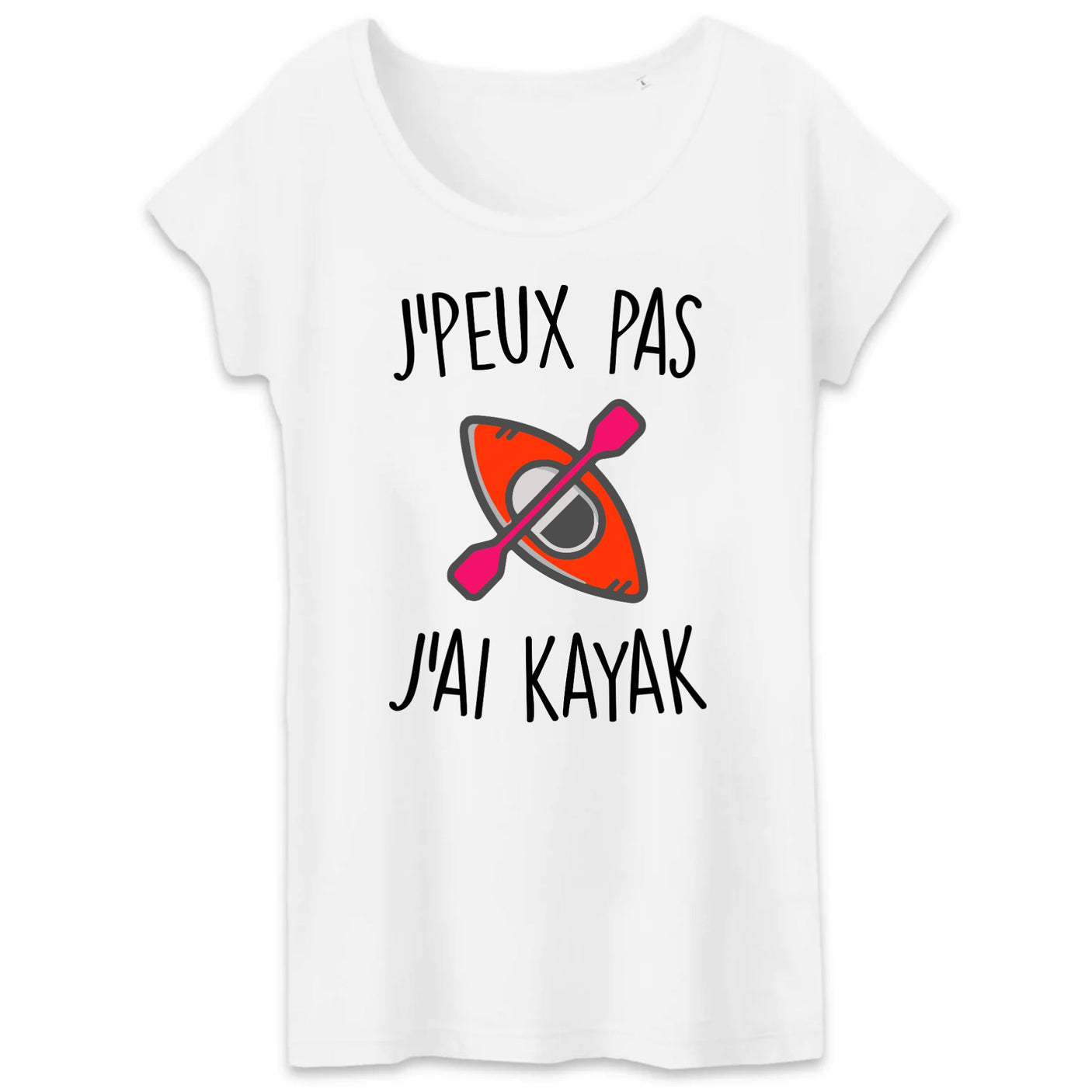 T-Shirt Femme J'peux pas j'ai kayak 