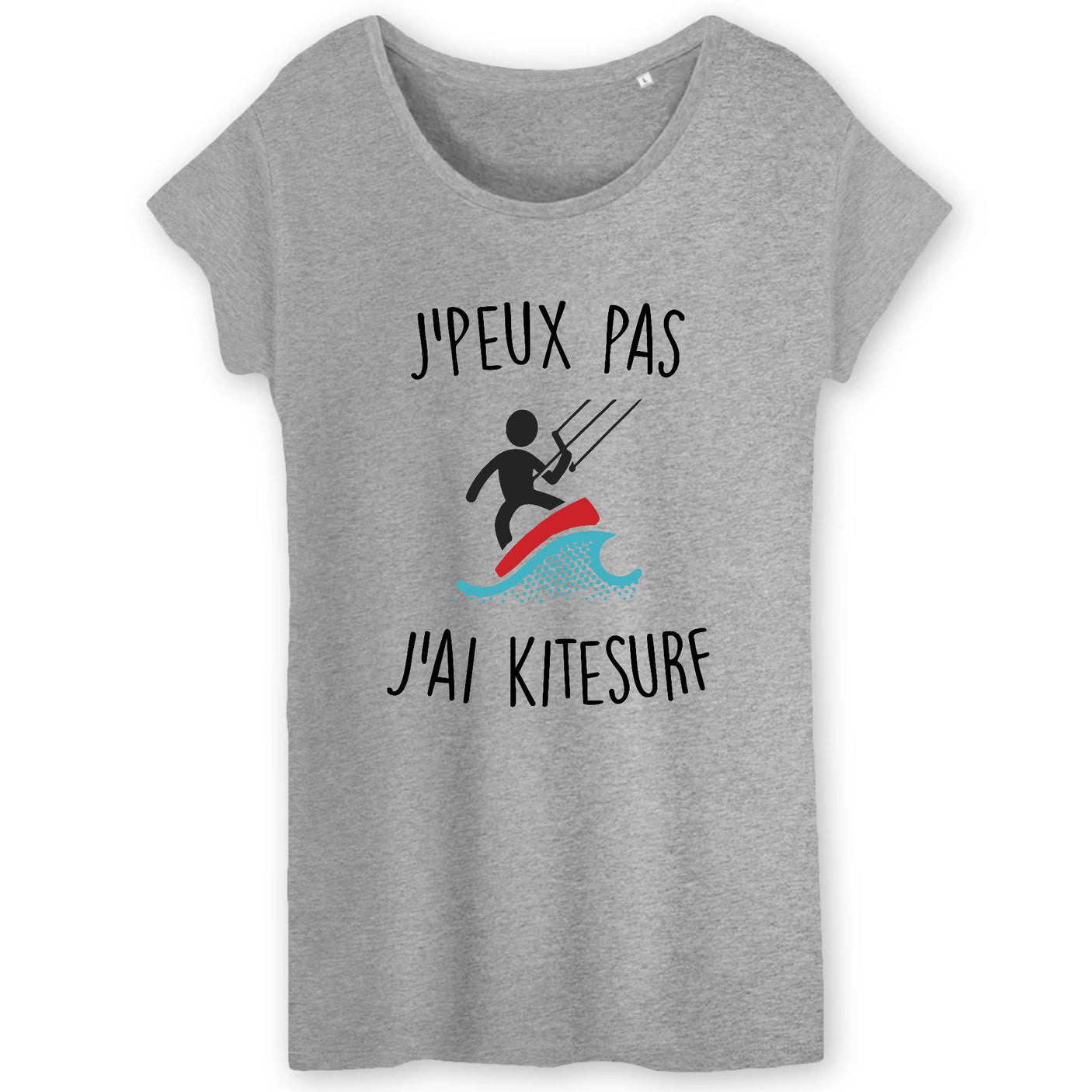 T-Shirt Femme J'peux pas j'ai kitesurf 