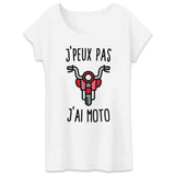 T-Shirt Femme J'peux pas j'ai moto 