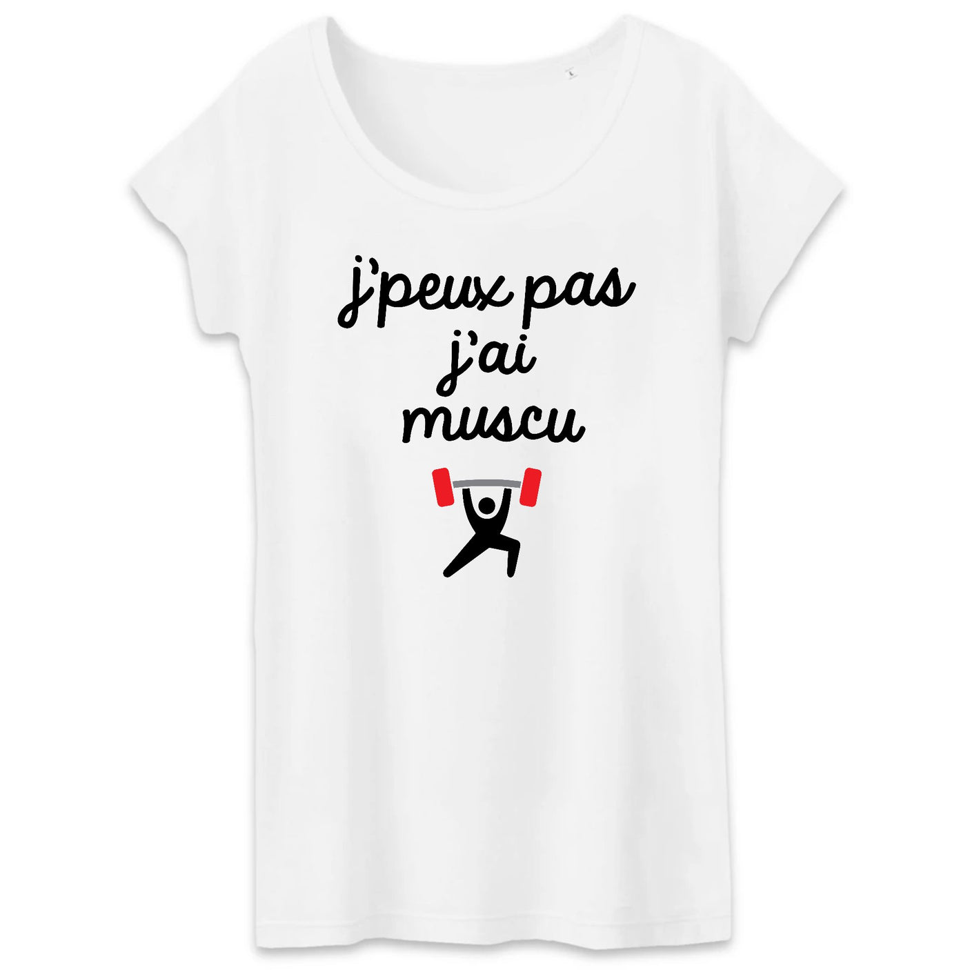 T-Shirt Femme J'peux pas j'ai muscu 